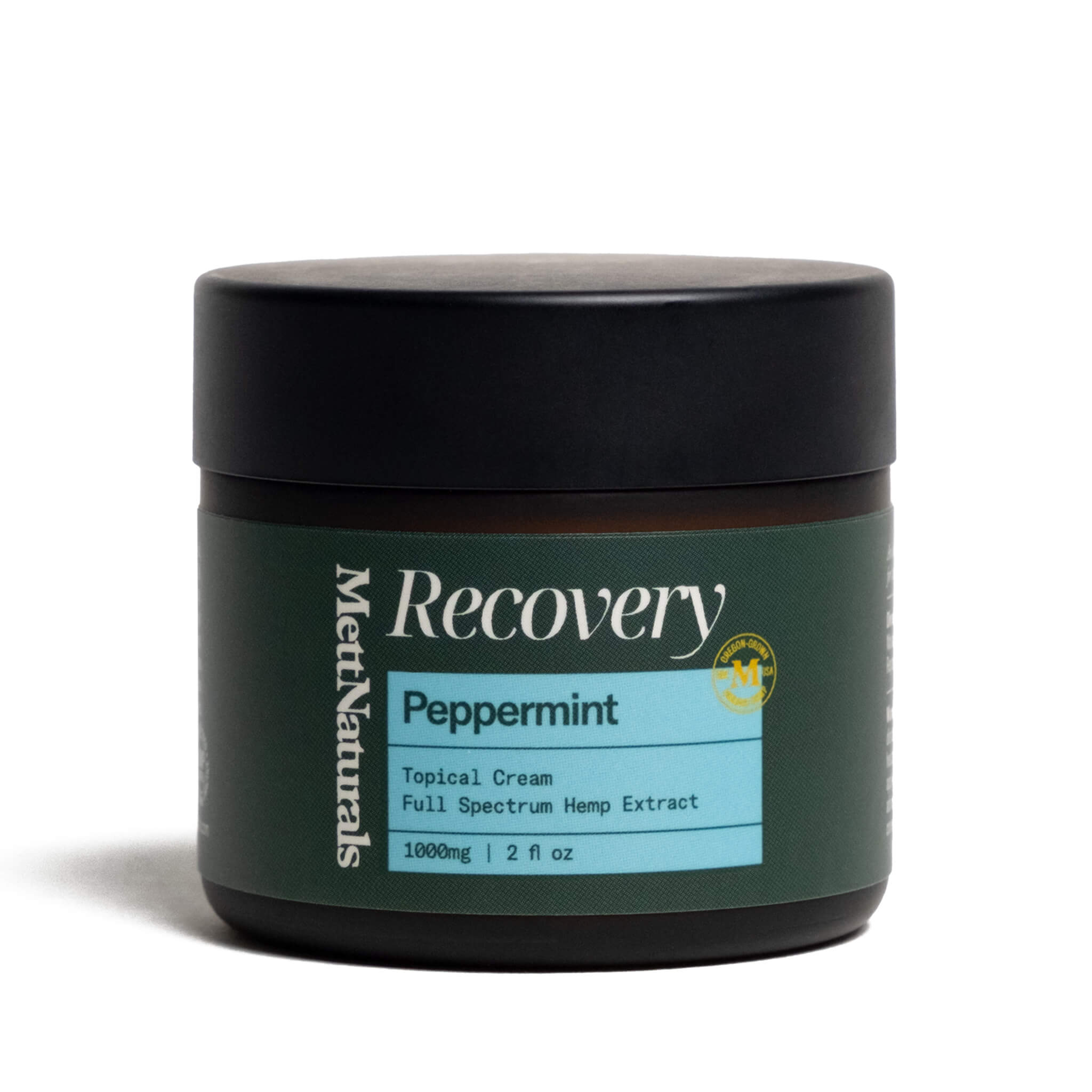 Recovery, Full Spectrum Topical Cream, 2 oz - Peppermint – Mett