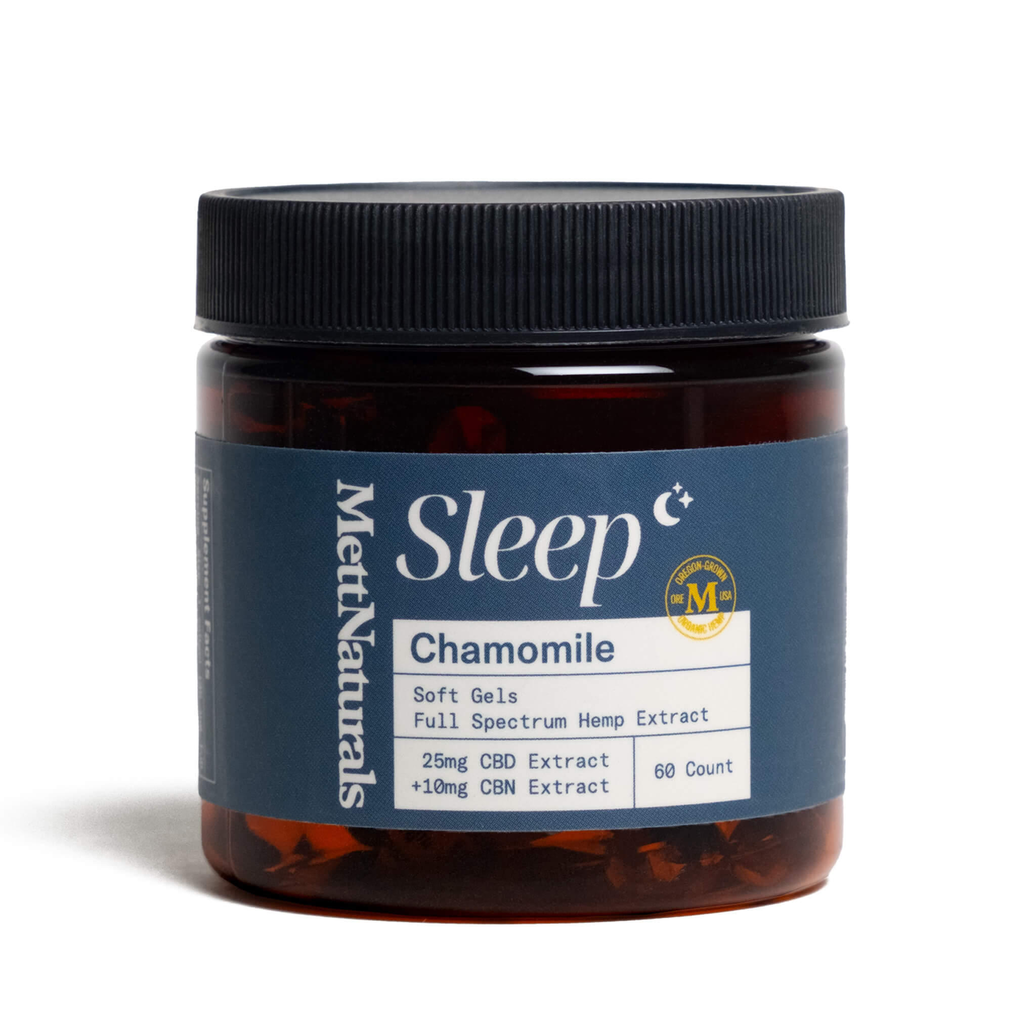 CBD Sleep Softgels | Full Spectrum, No Melatonin | Mett Naturals