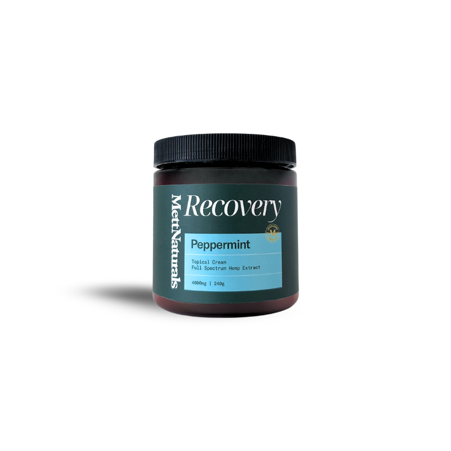 Recovery, Full Spectrum Topical Cream, 8 oz - Peppermint