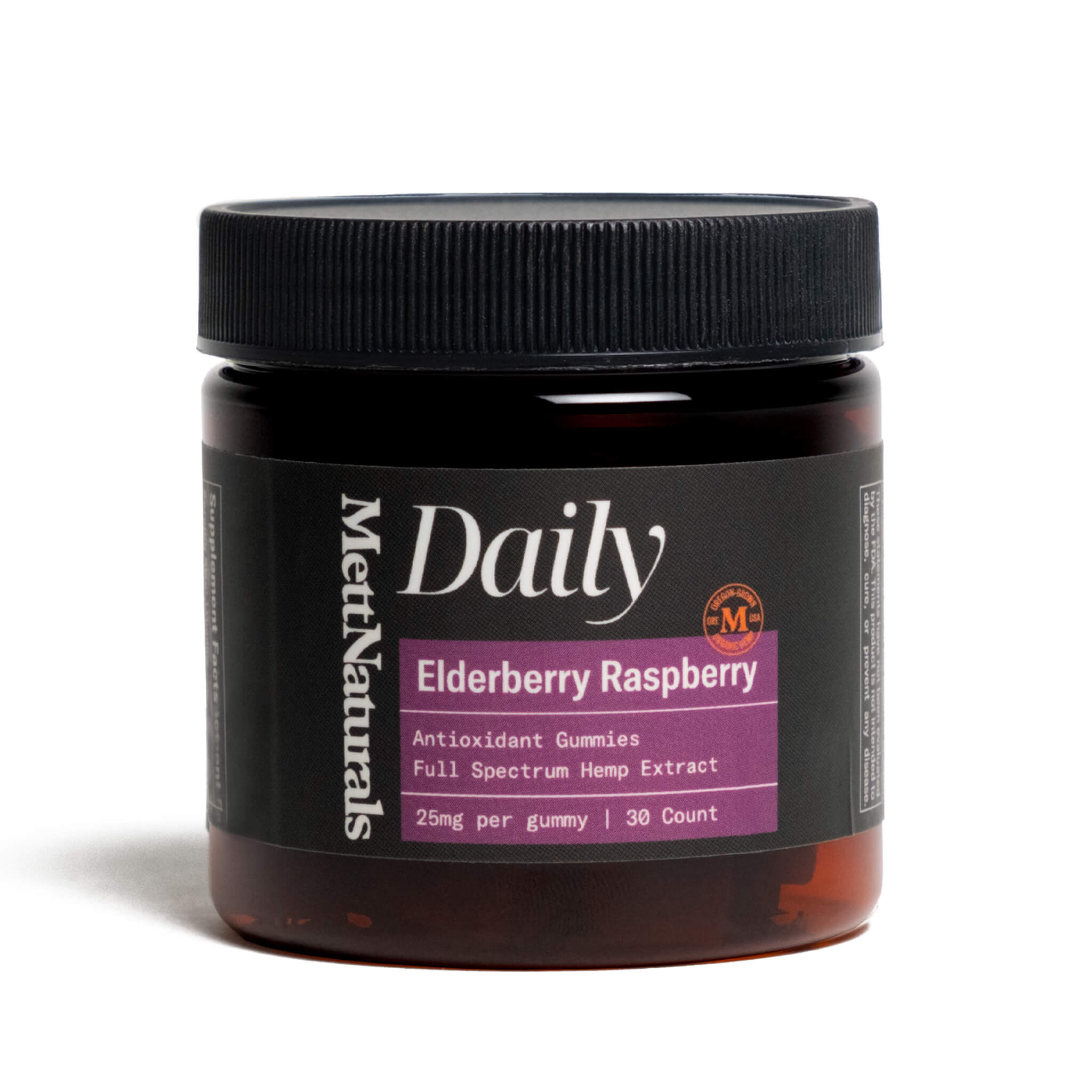CBD Elderberry Raspberry Gummies – Mett Naturals