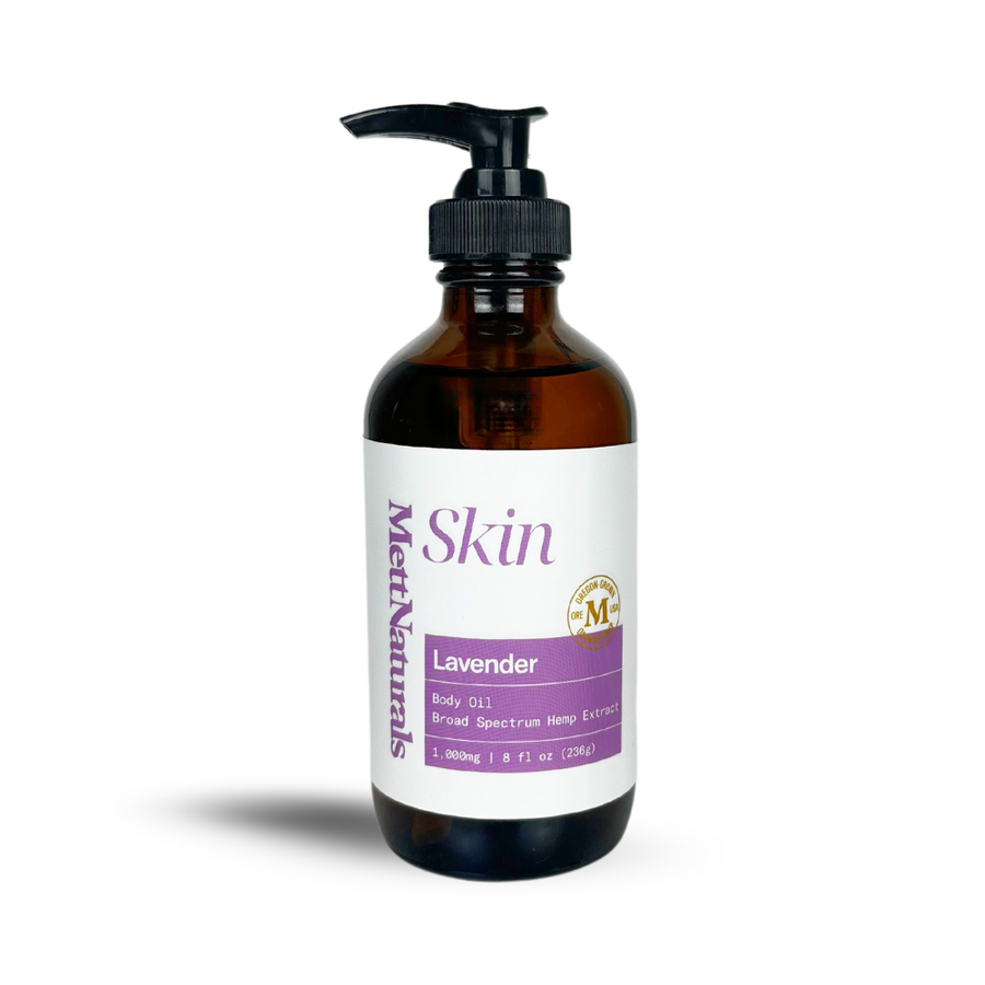 Skin, Broad Spectrum Massage Oil - Lavender