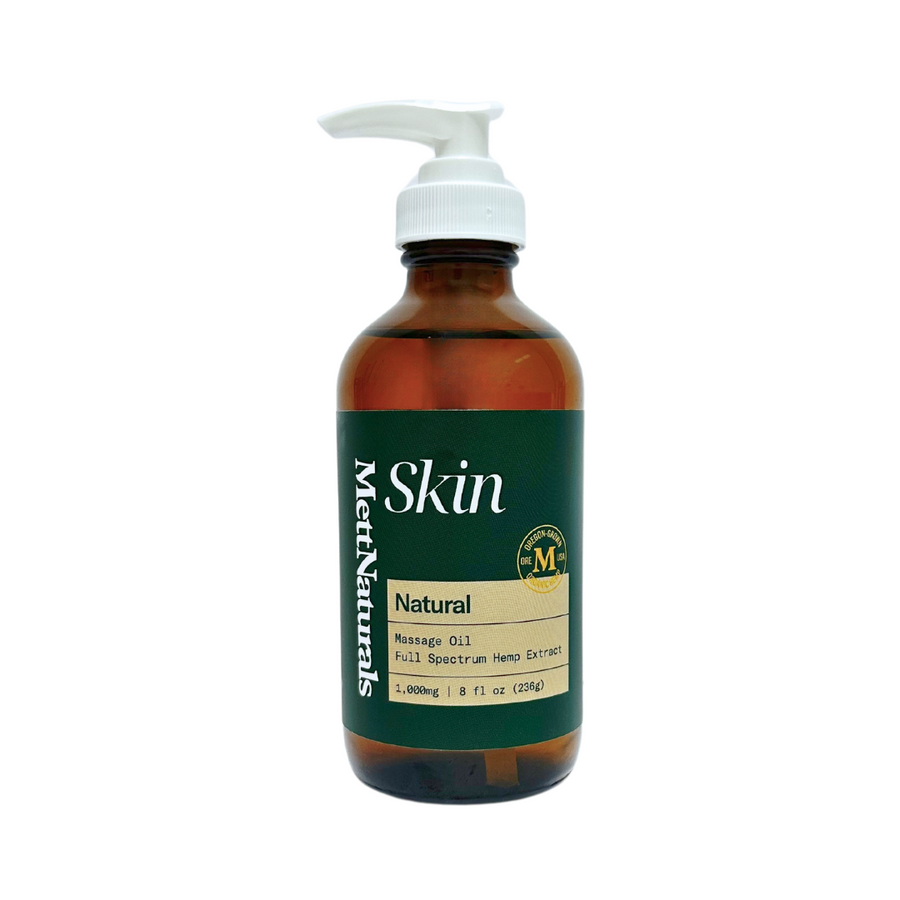 Skin, Full Spectrum Massage Oil - Natural